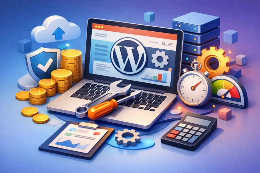 Колко струва поддръжка на WordPress сайт?