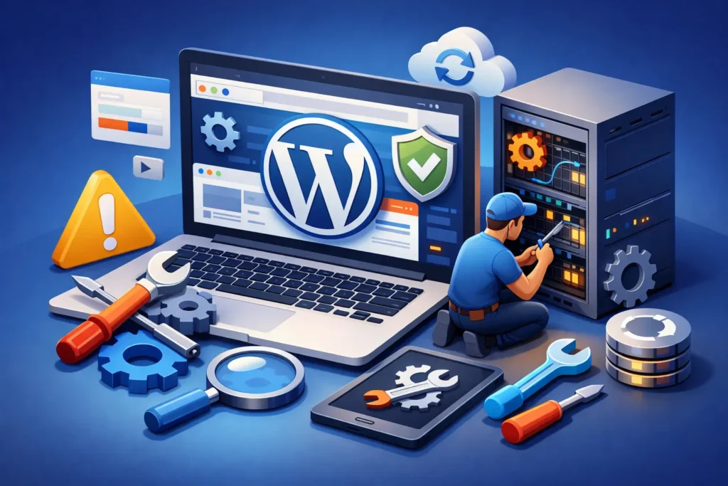 Техническа поддръжка на WordPress сайт