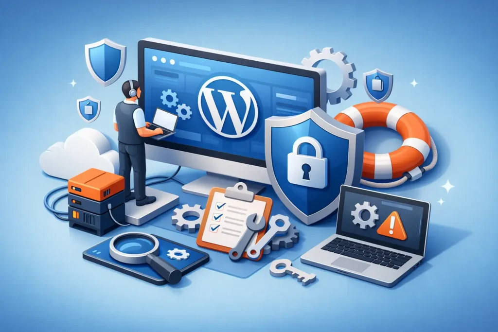 WordPress поддръжка за фирми без излишен риск